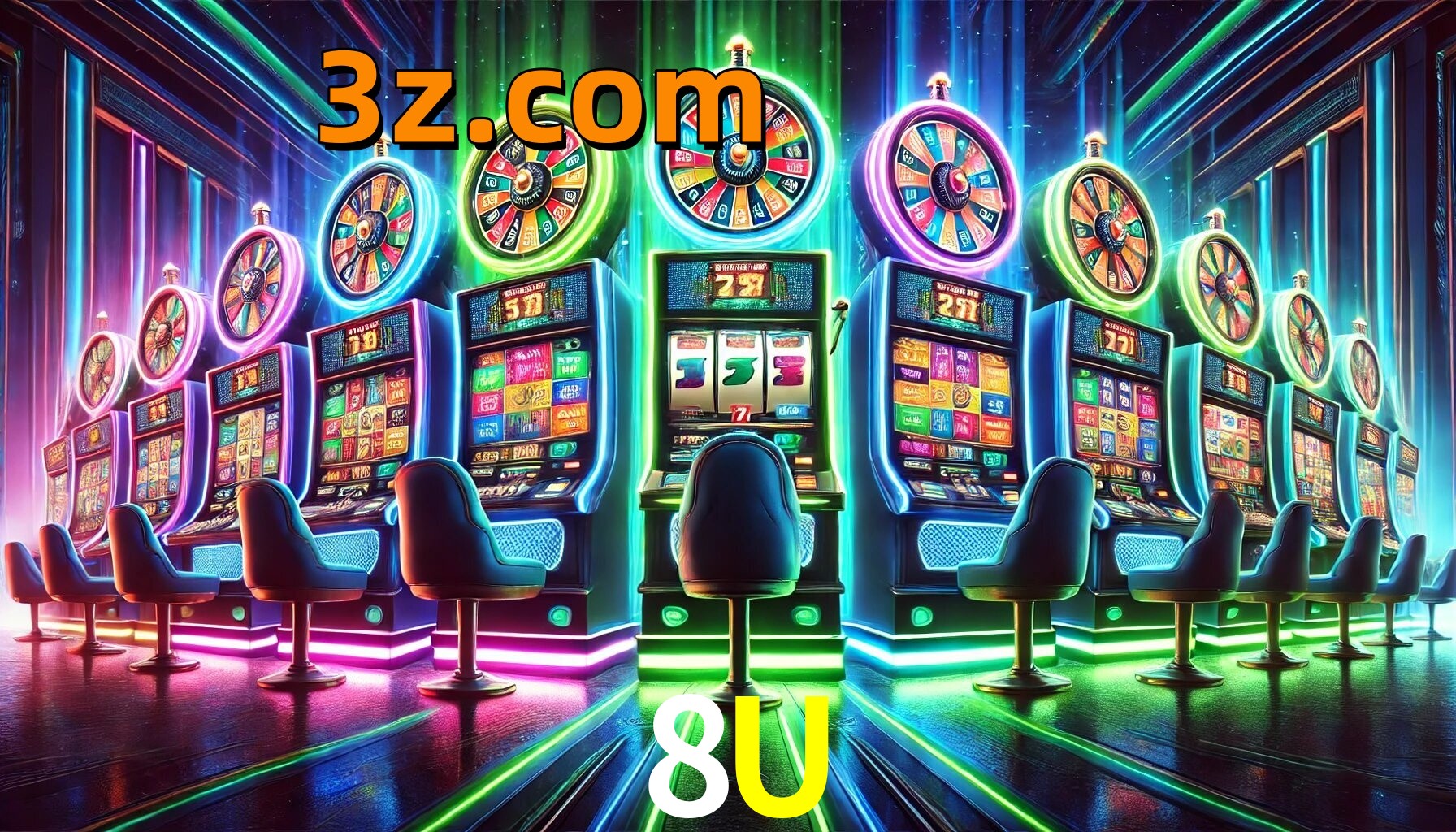 Diversos jogos de caça-níqueis